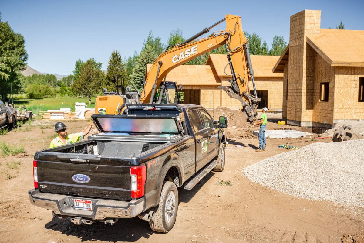 Trucks with built in deals tool boxes