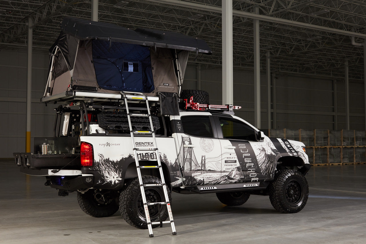 CHEVY x Gentex Colorado Build at SEMA 2018 Features DECKED Truck Bed Storage
