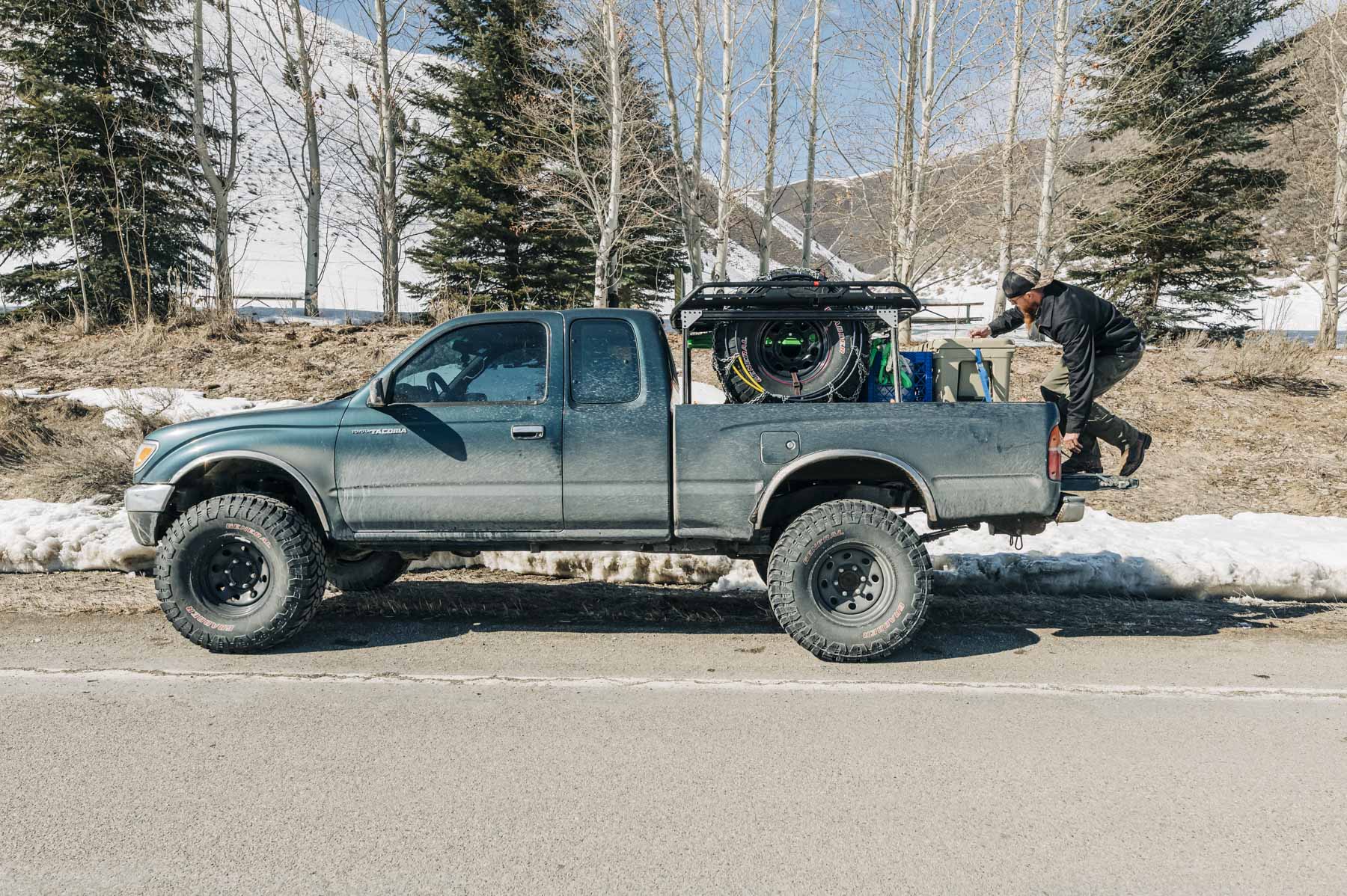 Toyota Truck Customized Bed Storage