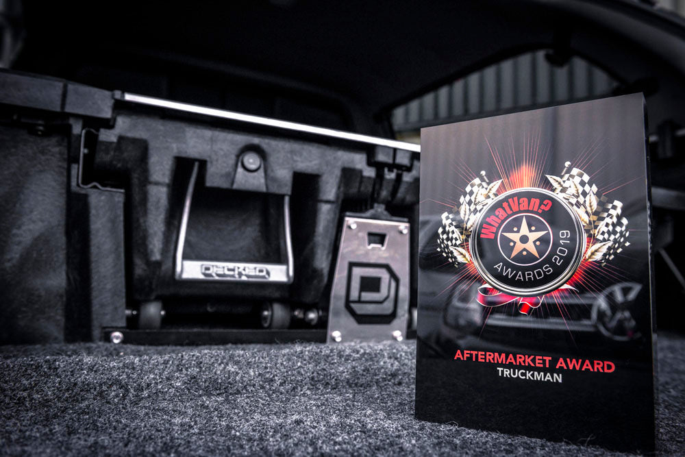 Truckman 'Pick-Up' WhatVan? Aftermarket Award for DECKED Drawer System