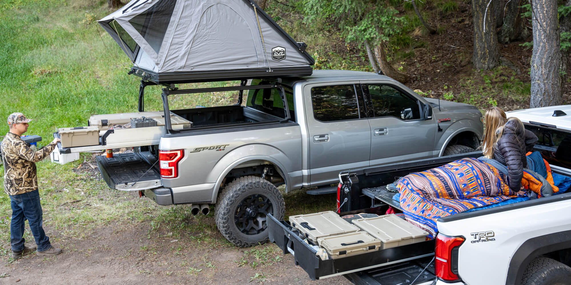 Truck Bed Camping with DECKED