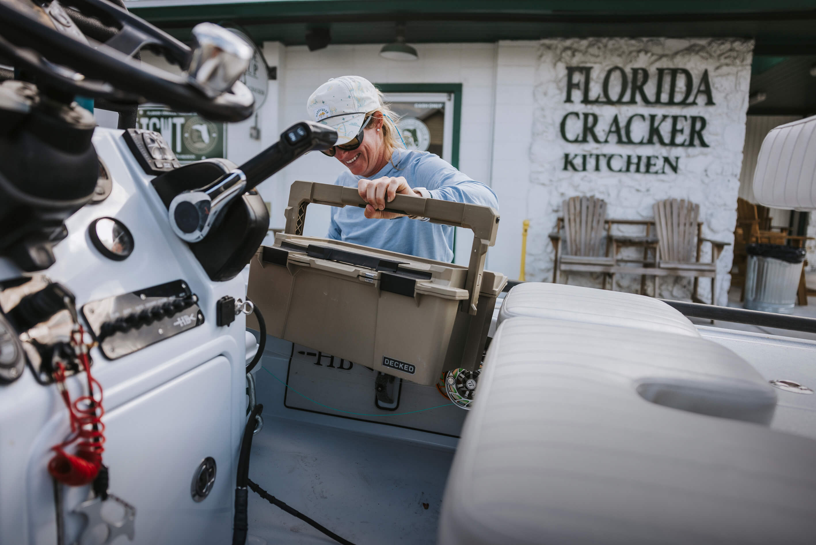 Fun fact: Lacey is a fifth-generation “cracker.” No, that’s not a derogatory term. “Cracker” is a historical nickname for the original Floridian cattle farmers, who cracked whips to herd cattle.