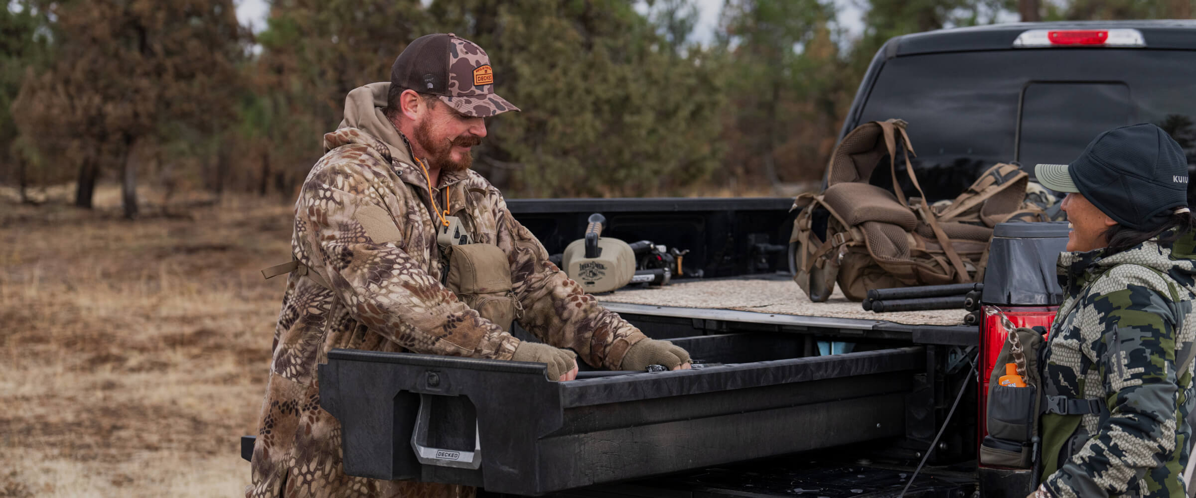 When you have about 7 jobs, you need an organized truck. How does James Nash do it? The DECKED Drawer System, of course.