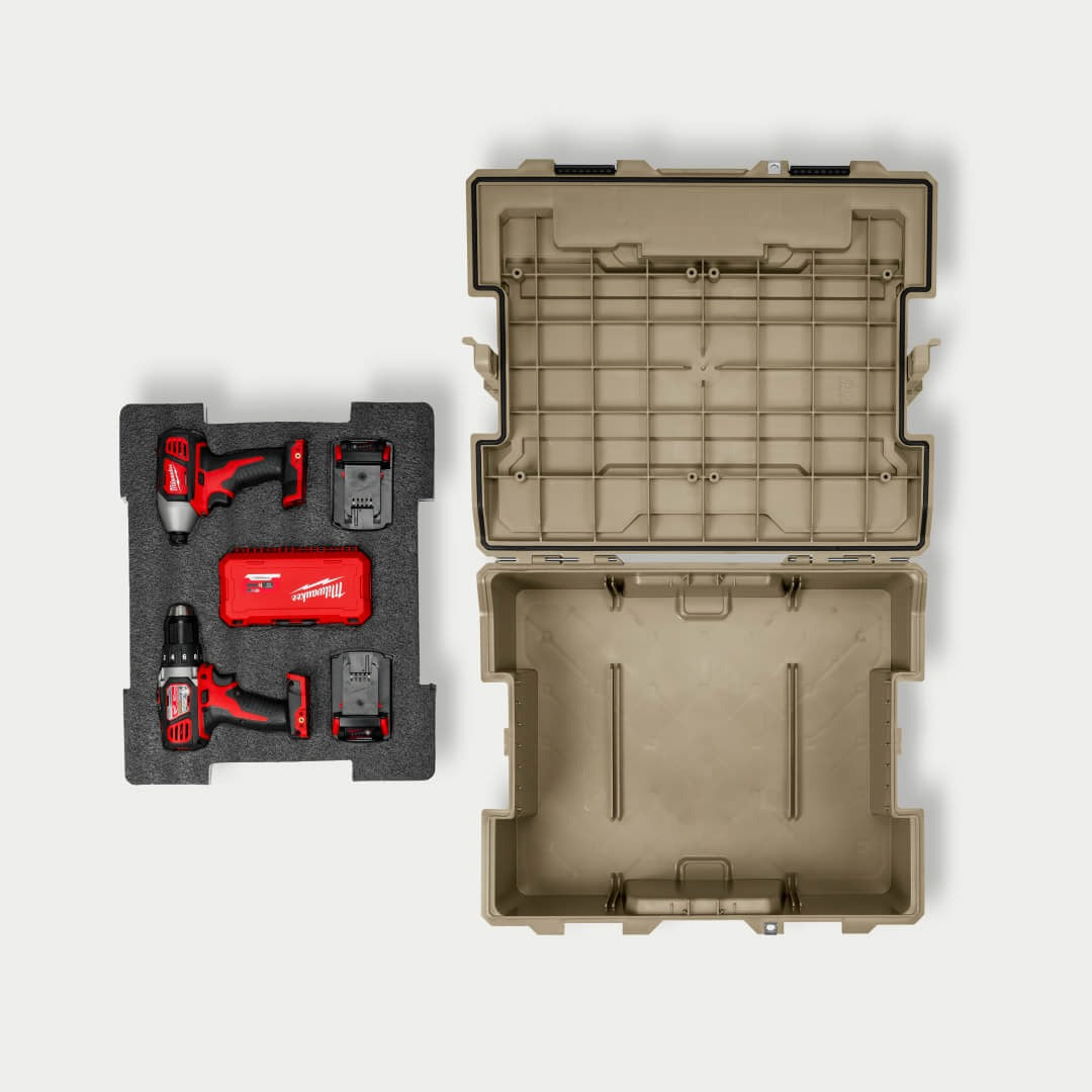Custom Foam For Halfrack (Case Sold Separately)