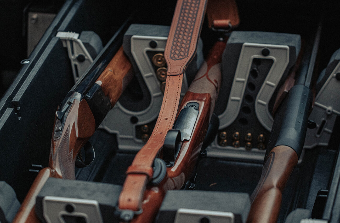 waterproof rifle storage in a decked drawer system with piecekeepers