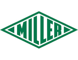 Miller Electric logo in green on a white background