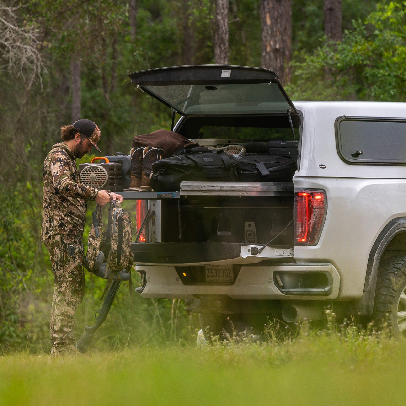 cargoglide turkey hunting with forest