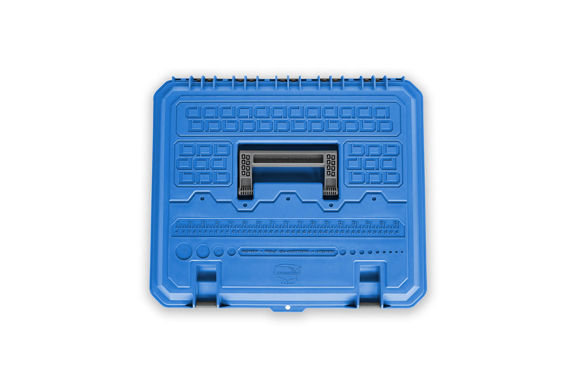 [RC121-BL-A] Blue D-Box Lids