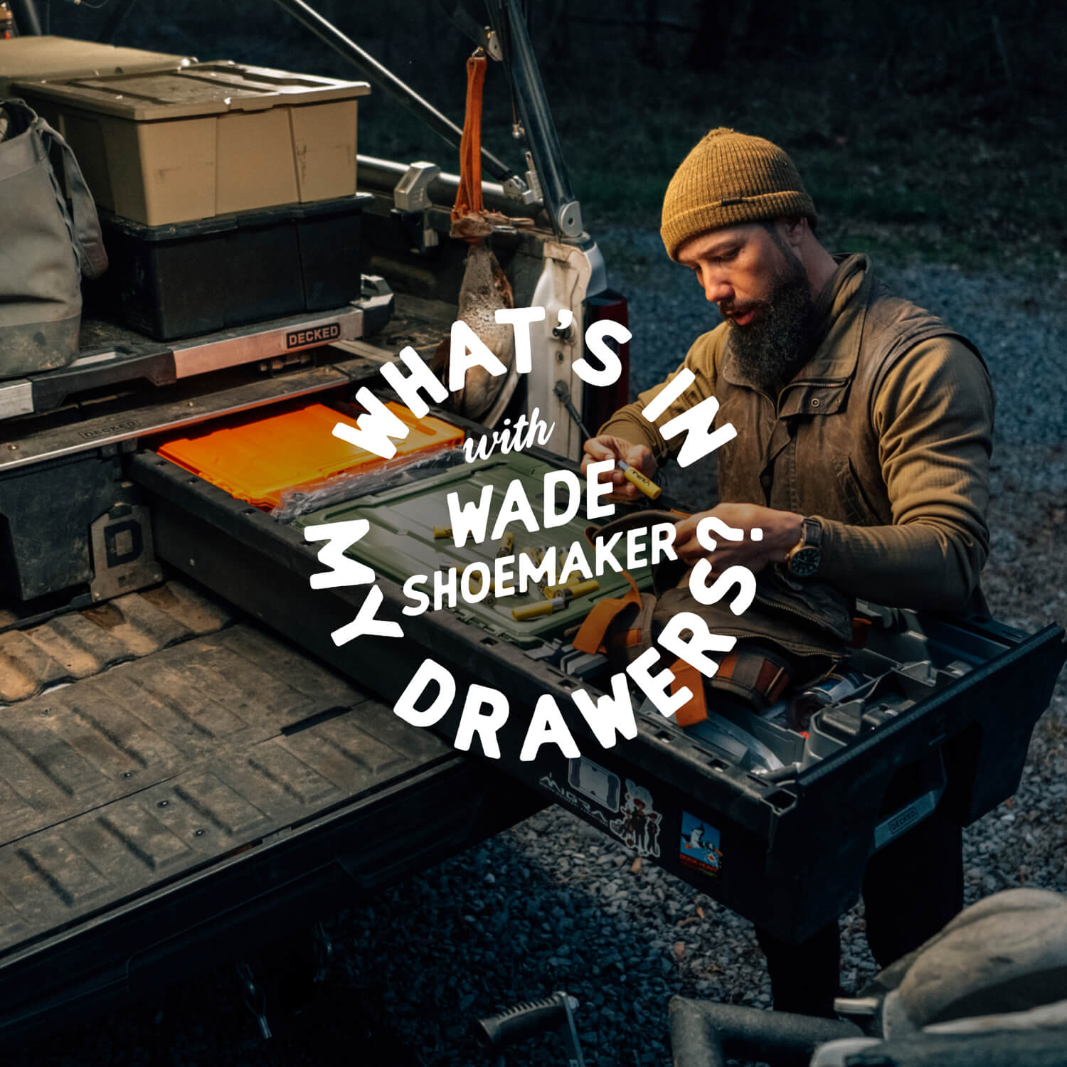 What's in My Drawers with Wade Shoemaker