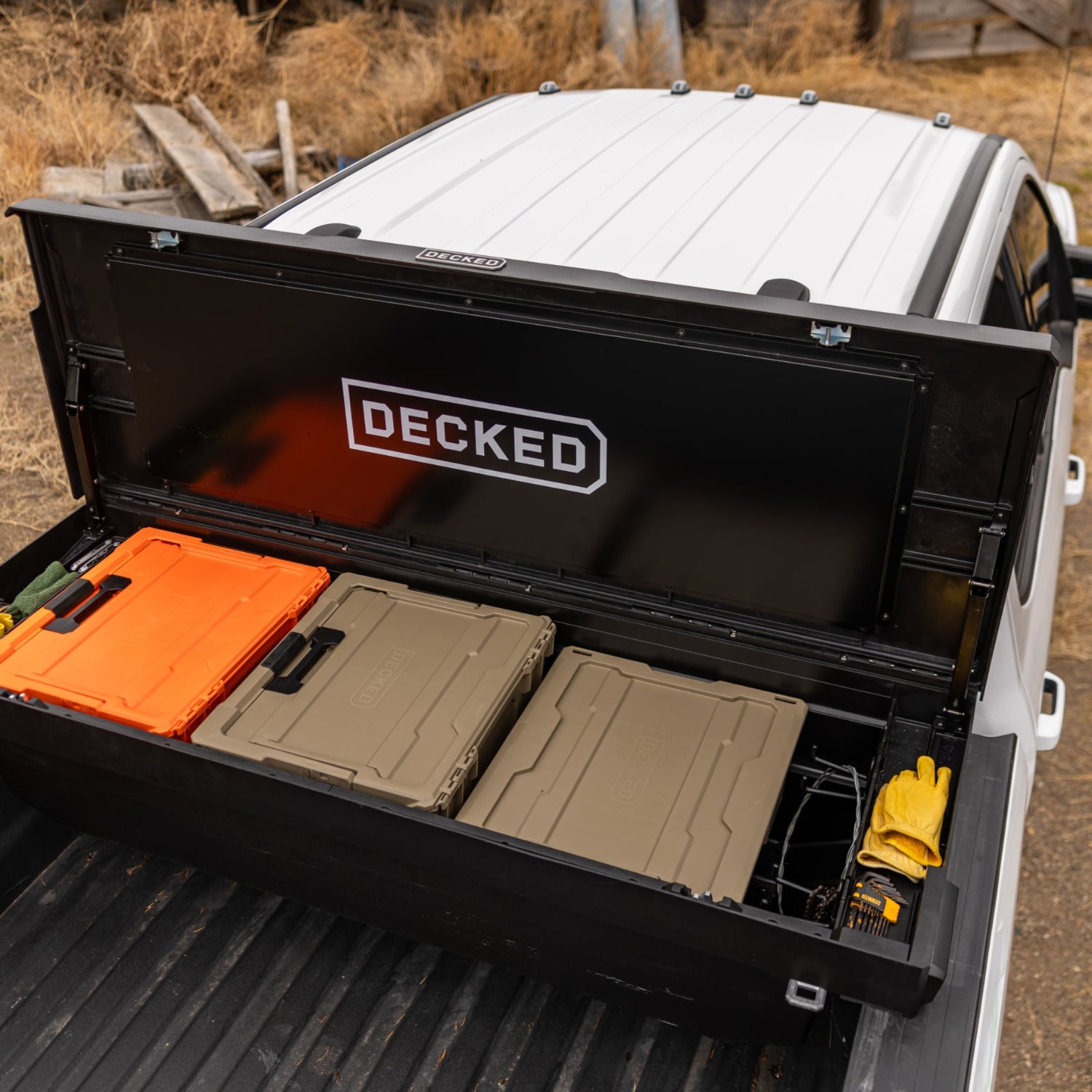 Tool Box with d-co cases inside.