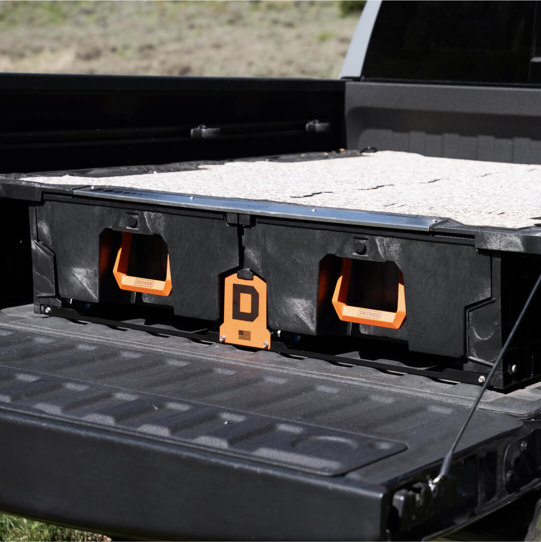 Orange full-size Hop Up Kit installed on a Drawer System.