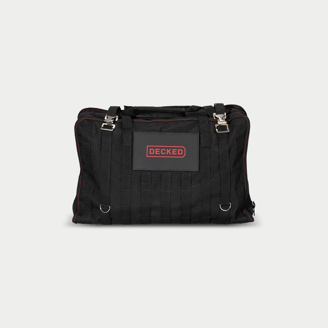 Men’s Journal review of DECKED x BoxoUSA Tool Bag with Tool Roll as a top all‑in‑one hand tool kit for trucks and outdoor gear