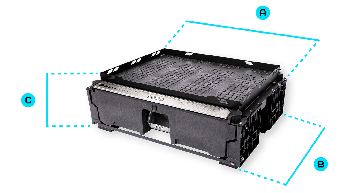 DECKED Drawer system for SUV.