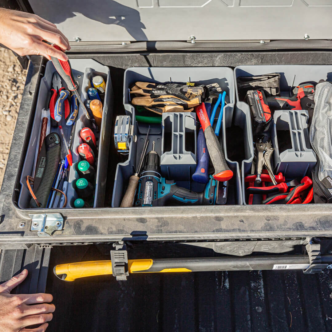 Hand truck on sale tool box