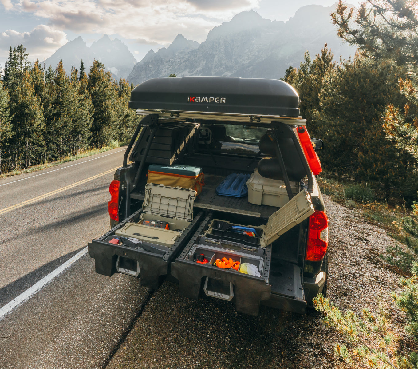 Camping in truck bed best sale