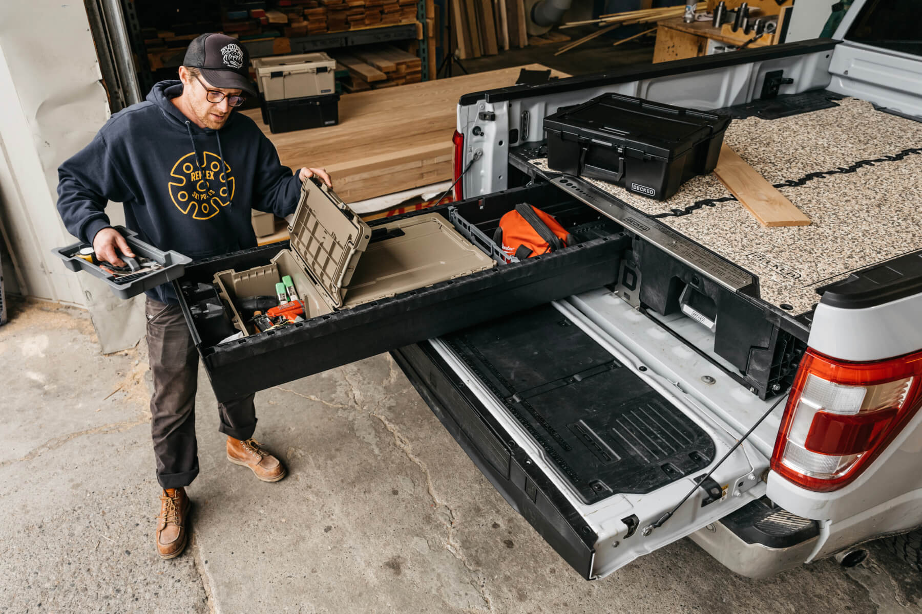 DECKED Full-Size Truck Bed Storage Drawer System