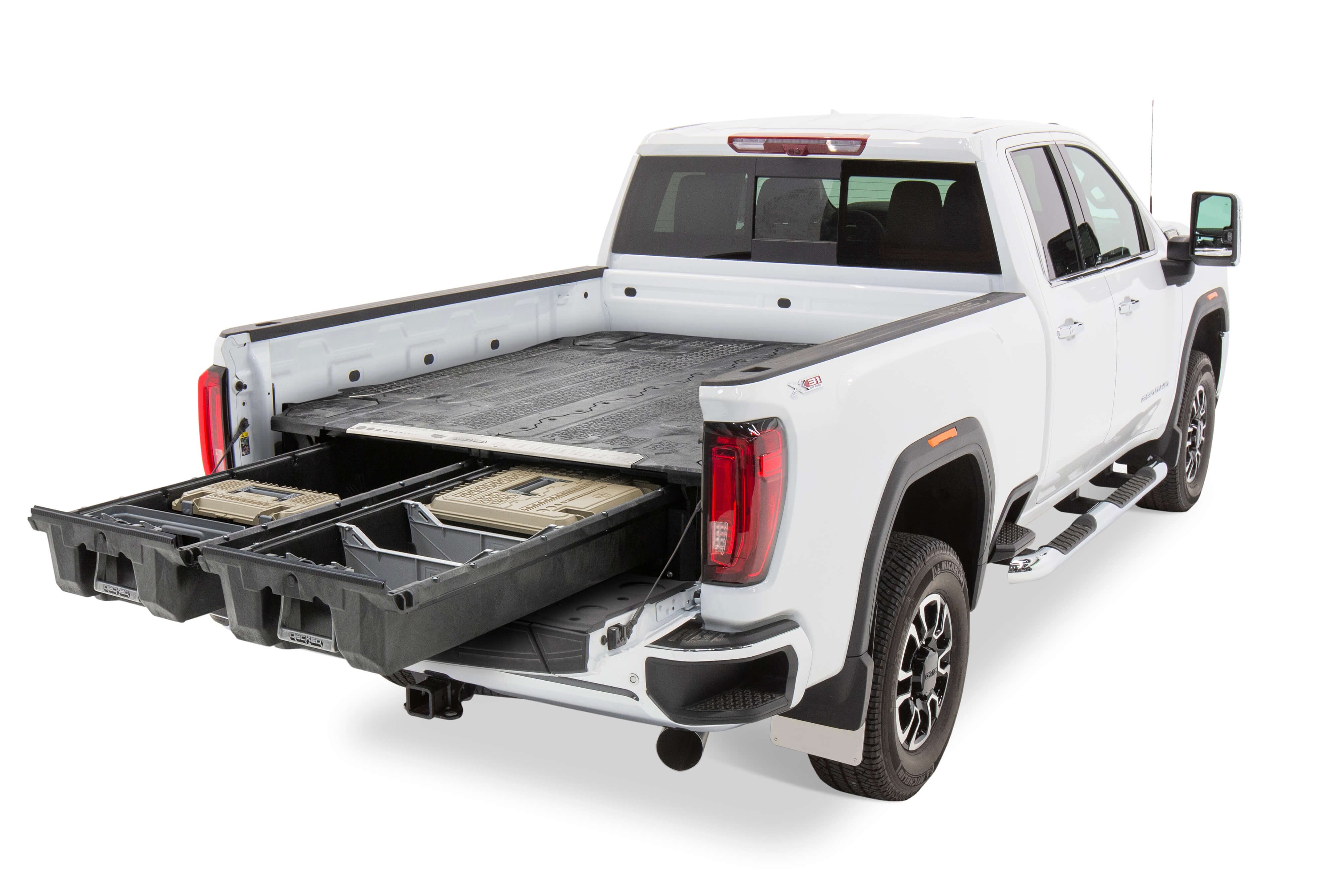 GMC Truck Bed Storage, GMC Tool Boxes & GMC Accessories | DECKED